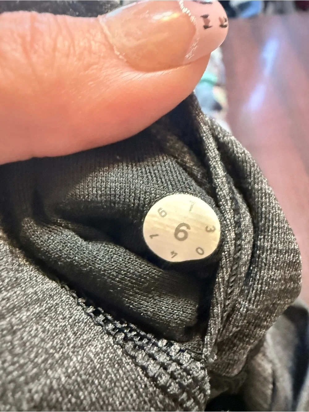 lululemon athletica Gray Seam Detail Leggings